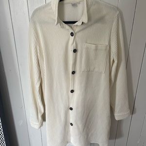 Corduroy long Button Down